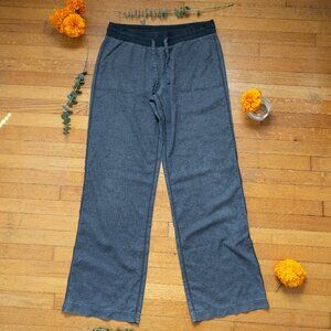 prAna Yoga Pants in Navy Blue- comfy loungewear - Women Size Small